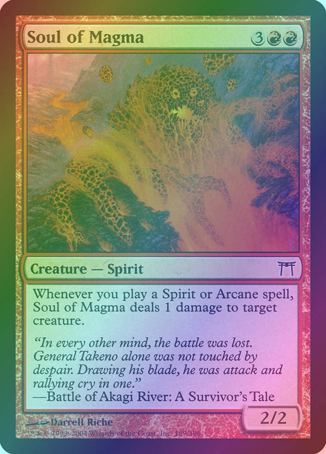 Soul of Magma (CHK) (189) / Foil