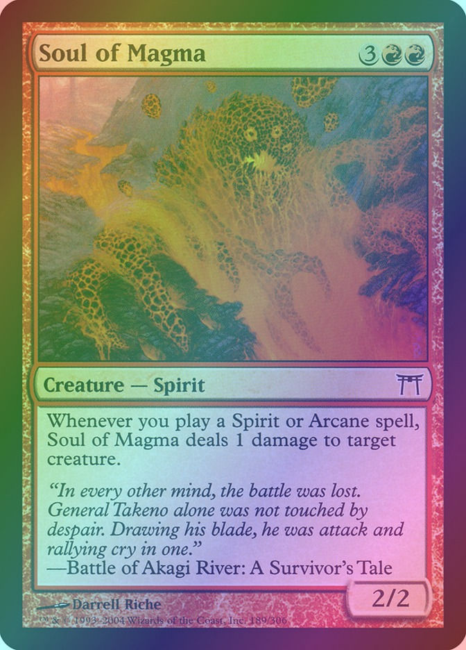 Soul of Magma (CHK) (189) / Foil