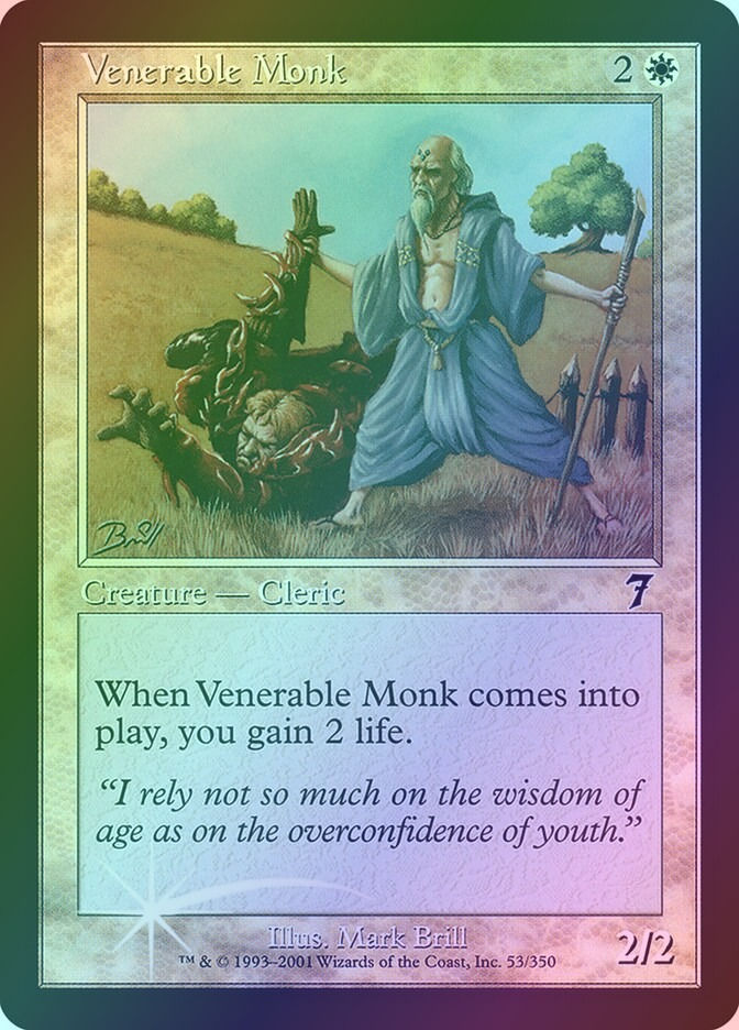 Venerable Monk (7ED) (53★) / Foil