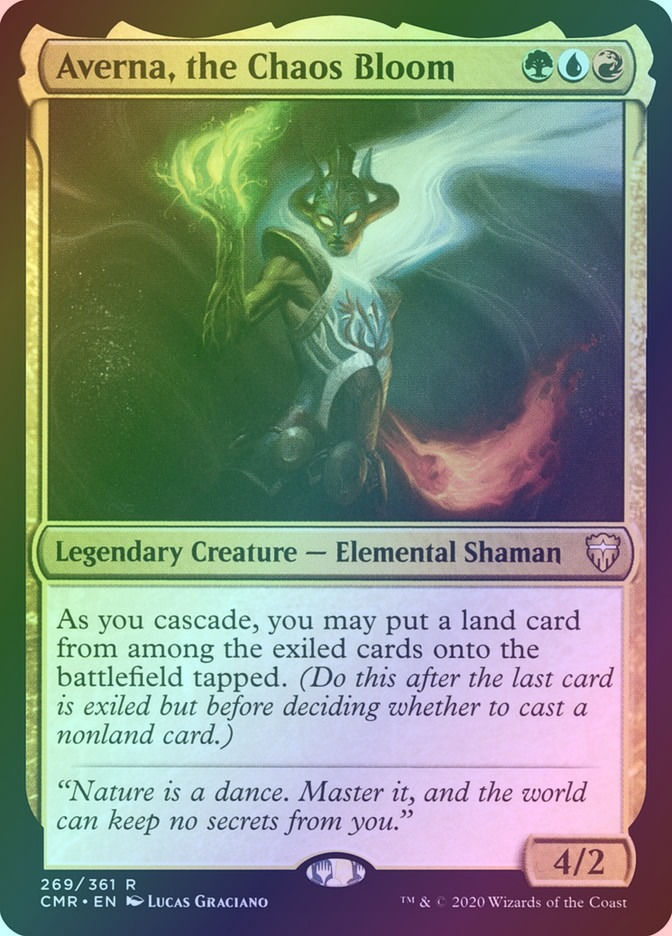 Averna, the Chaos Bloom (CMR) (269) / Foil