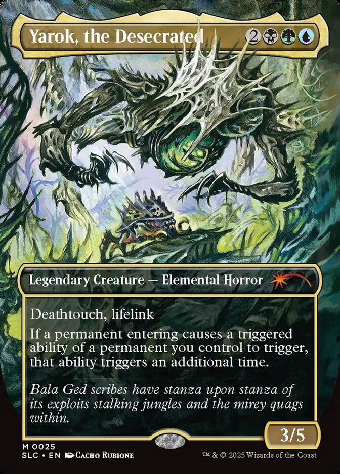 Yarok, the Desecrated (SLC) (25) / Borderless