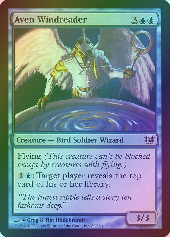 Aven Windreader (9ED) (62★) / Foil