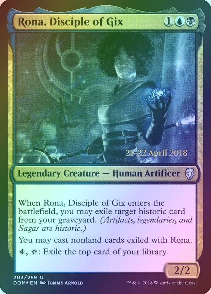 Rona, Disciple of Gix (PDOM) (203s) / Foil