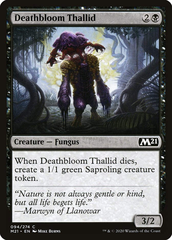 Deathbloom Thallid (M21) (94)
