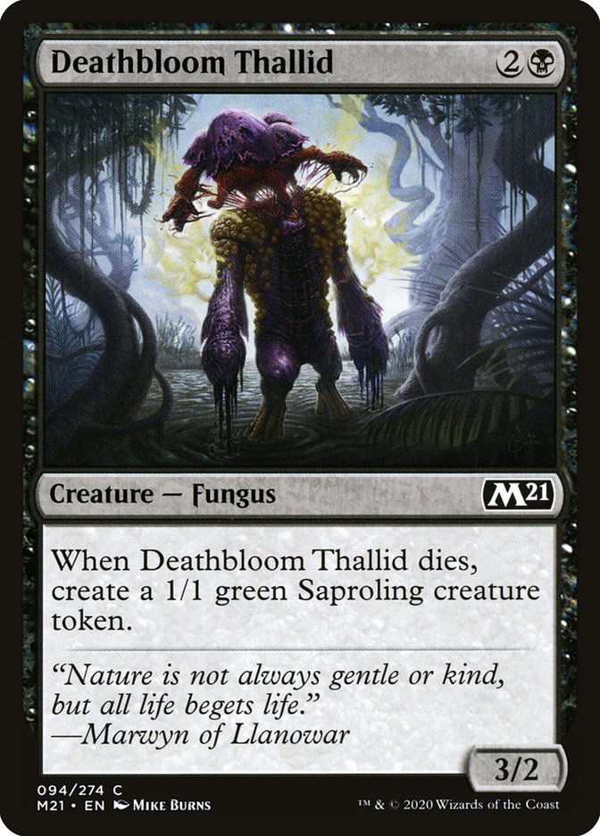 Deathbloom Thallid (M21) (94)