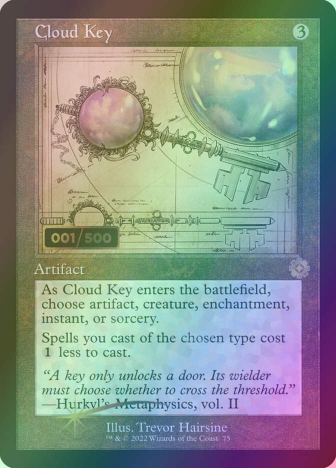 Cloud Key (BRR) (75z) / Serialized