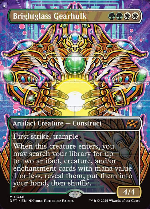 Brightglass Gearhulk (DFT) (348) / Borderless