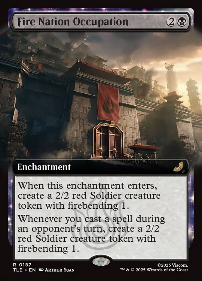 Fire Nation Occupation (TLE) (187) / Extended Art
