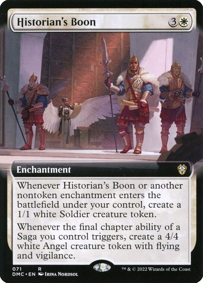 Historian's Boon (DMC) (71) / Extended Art