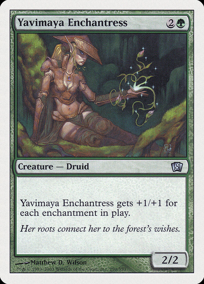 Yavimaya Enchantress (8ED) (290)