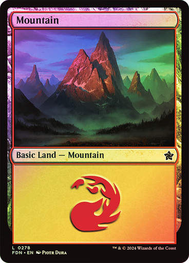 Mountain (FDN) (278) / Foil