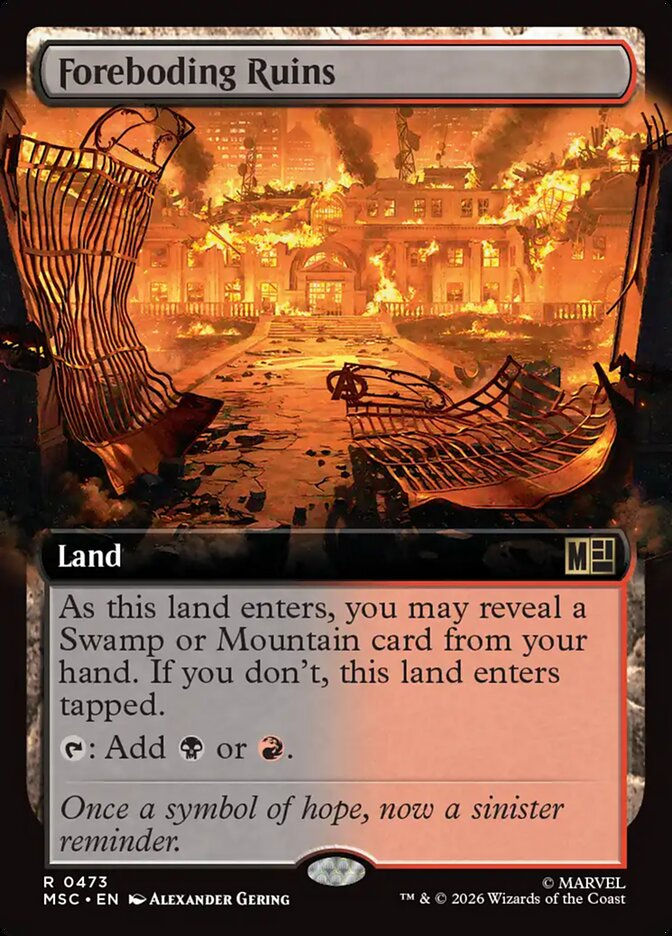 Foreboding Ruins (MSC) (473) / Extended Art
