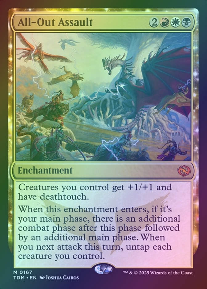 All-Out Assault (PTDM) (167p) / Foil