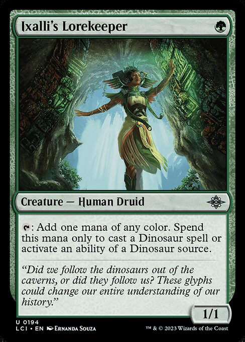 Ixalli's Lorekeeper (lci)