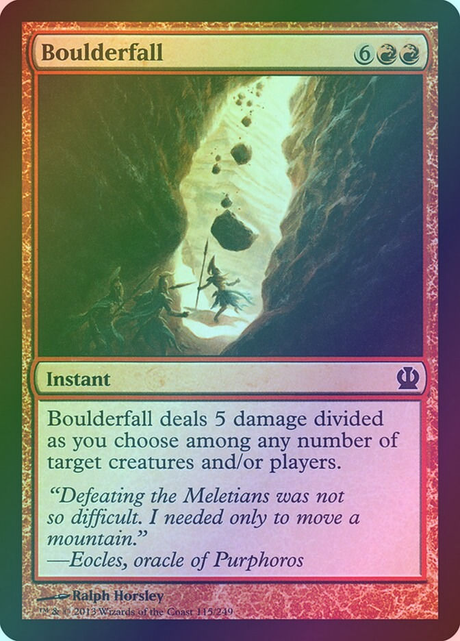 Boulderfall (THS) (115) / Foil