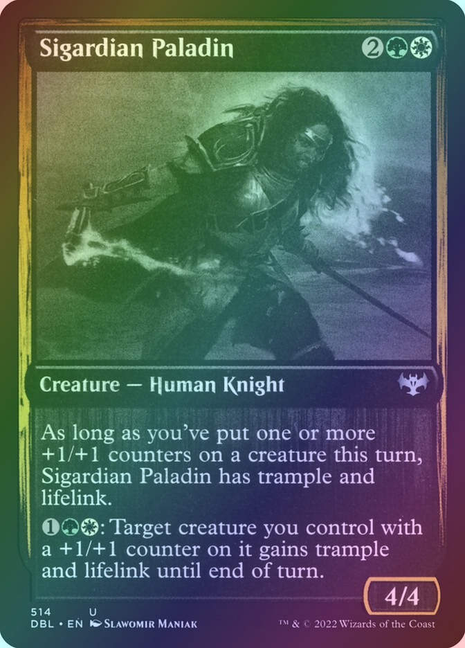 Sigardian Paladin (DBL) (514) / Foil