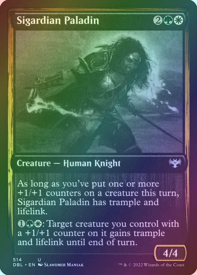Sigardian Paladin (DBL) (514) / Foil
