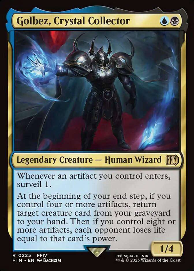 Golbez, Crystal Collector (FIN) (225)