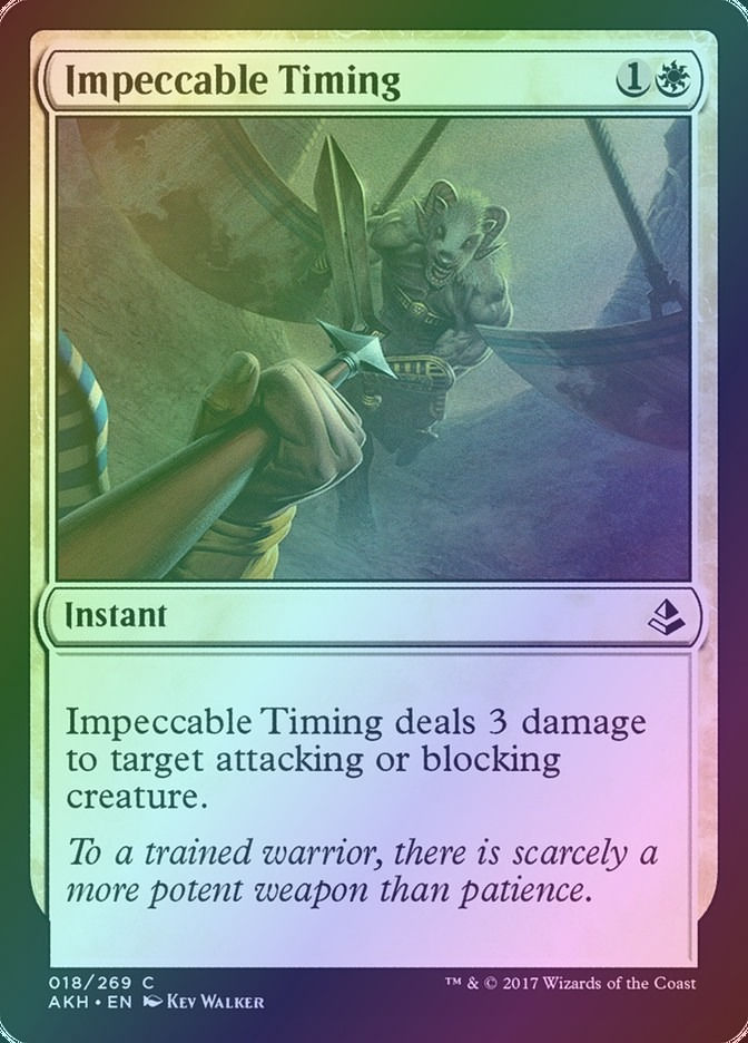 Impeccable Timing (AKH) (18) / Foil