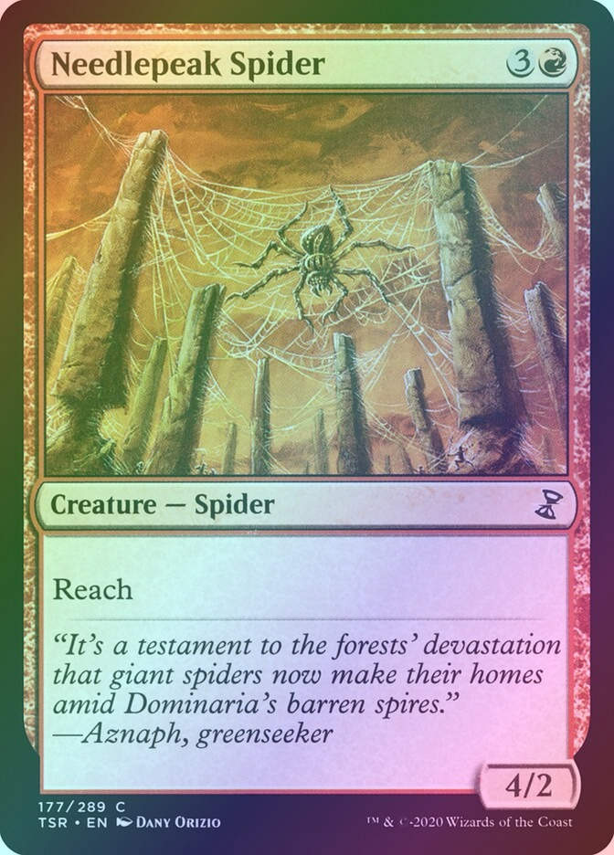 Needlepeak Spider (TSR) (177) / Foil
