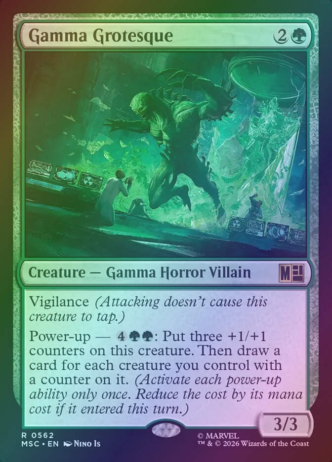 Gamma Grotesque (MSC) (562) / Foil
