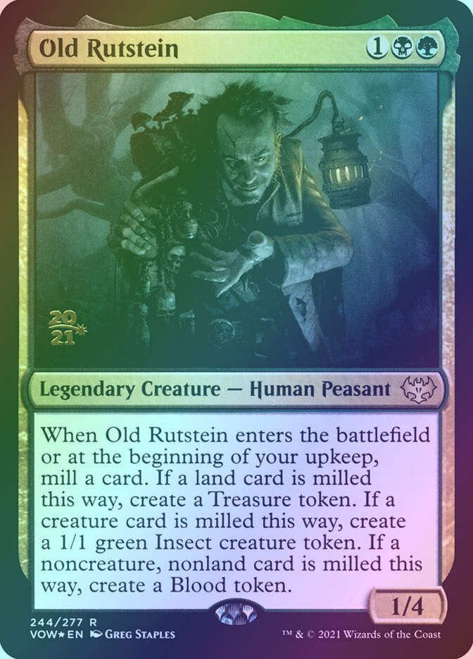 Old Rutstein (PVOW) (244s) / Foil