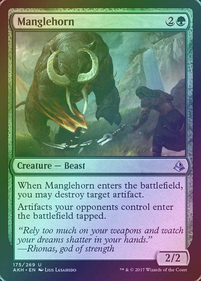 Manglehorn (AKH) (175) / Foil