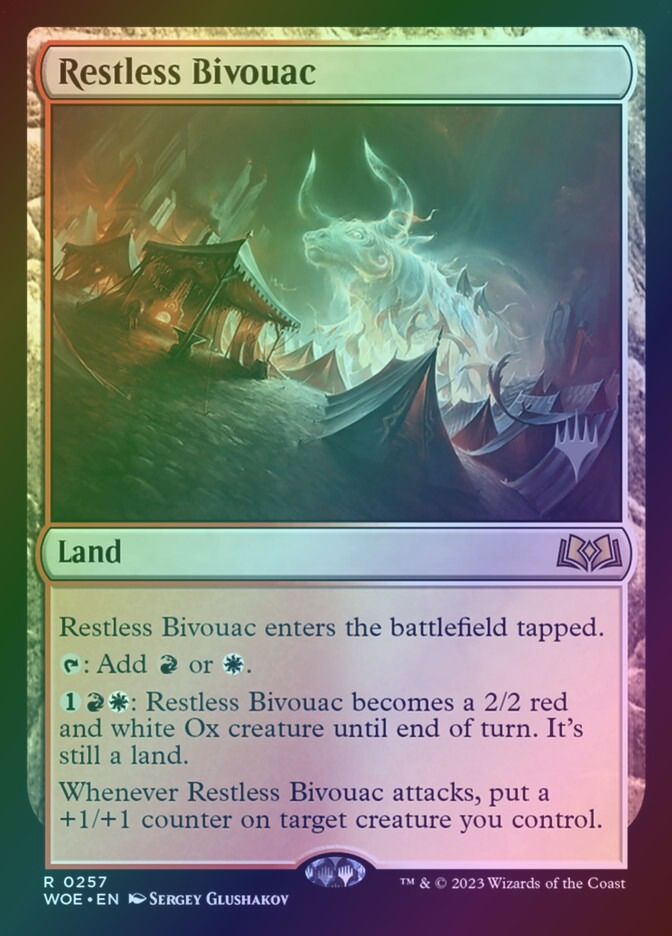 Restless Bivouac (PWOE) (257p) / Foil