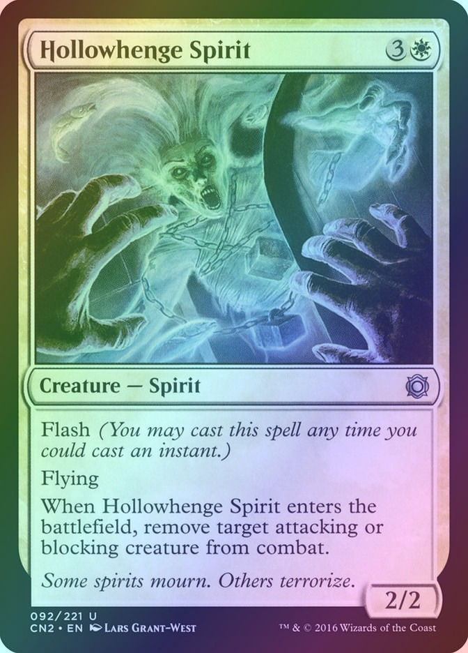 Hollowhenge Spirit (CN2) (92) / Foil