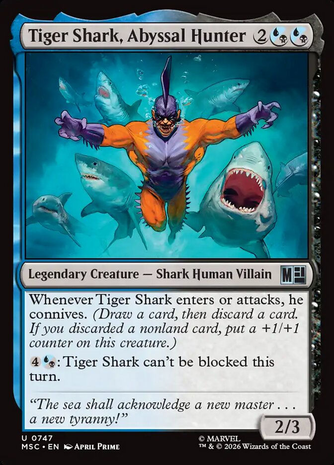 Tiger Shark, Abyssal Hunter (MSC) (747)