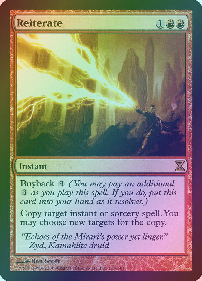 Reiterate (TSP) (175) / Foil