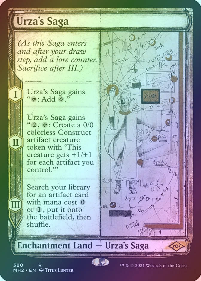 Urza's Saga (MH2) (380) / Showcase / Foil
