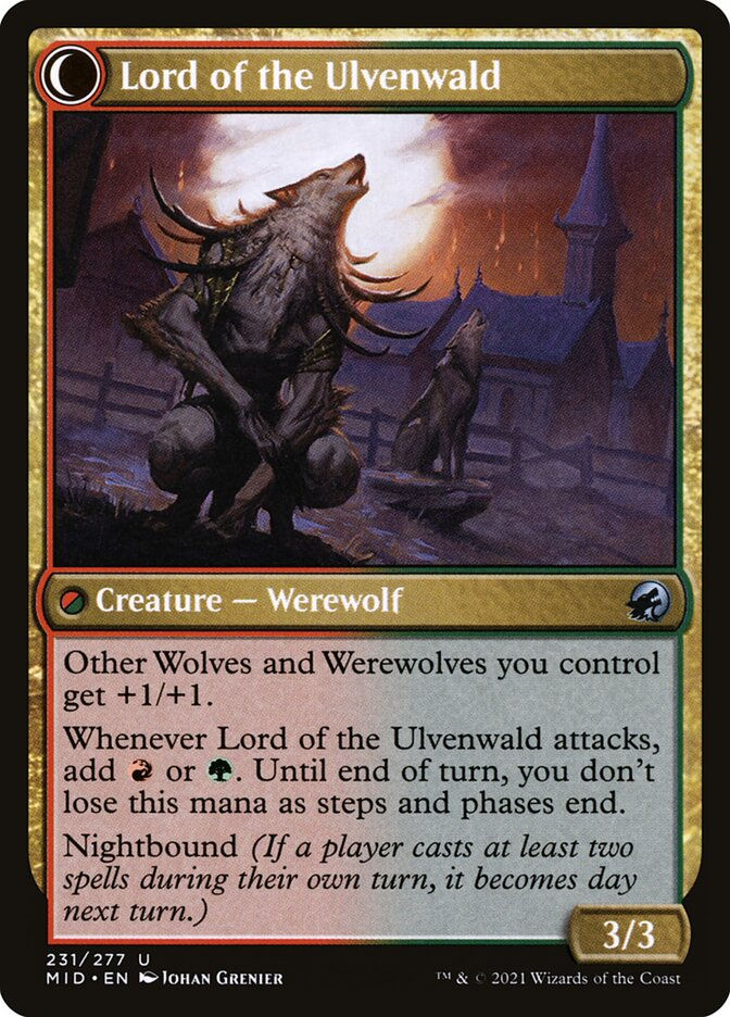 Kessig Naturalist // Lord of the Ulvenwald (MID) (231) — cara 2 de 2