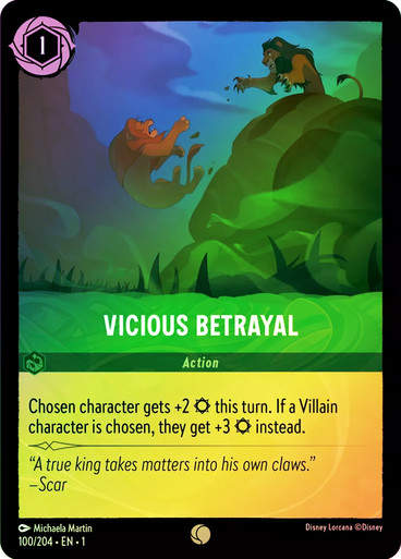 Vicious Betrayal (LOR_TFC) / Foil