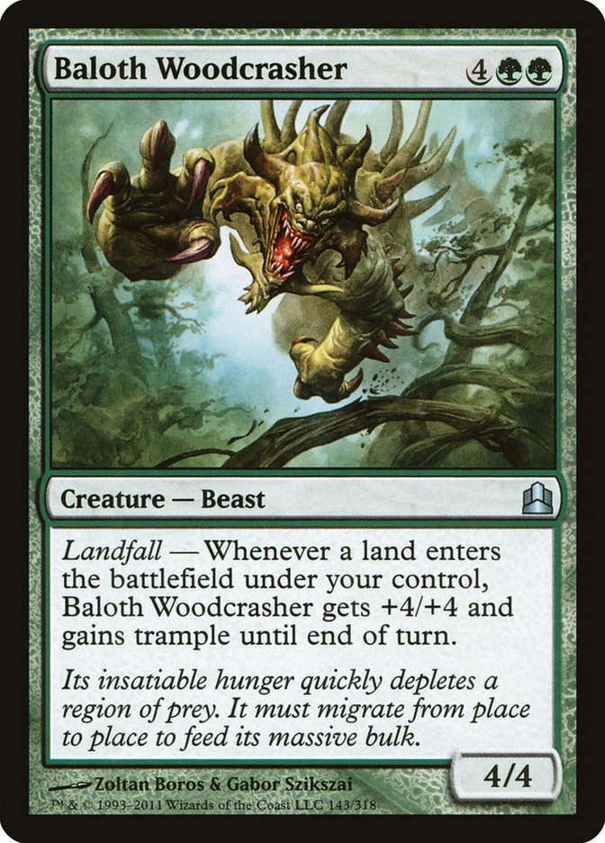 Baloth Woodcrasher (cmd)