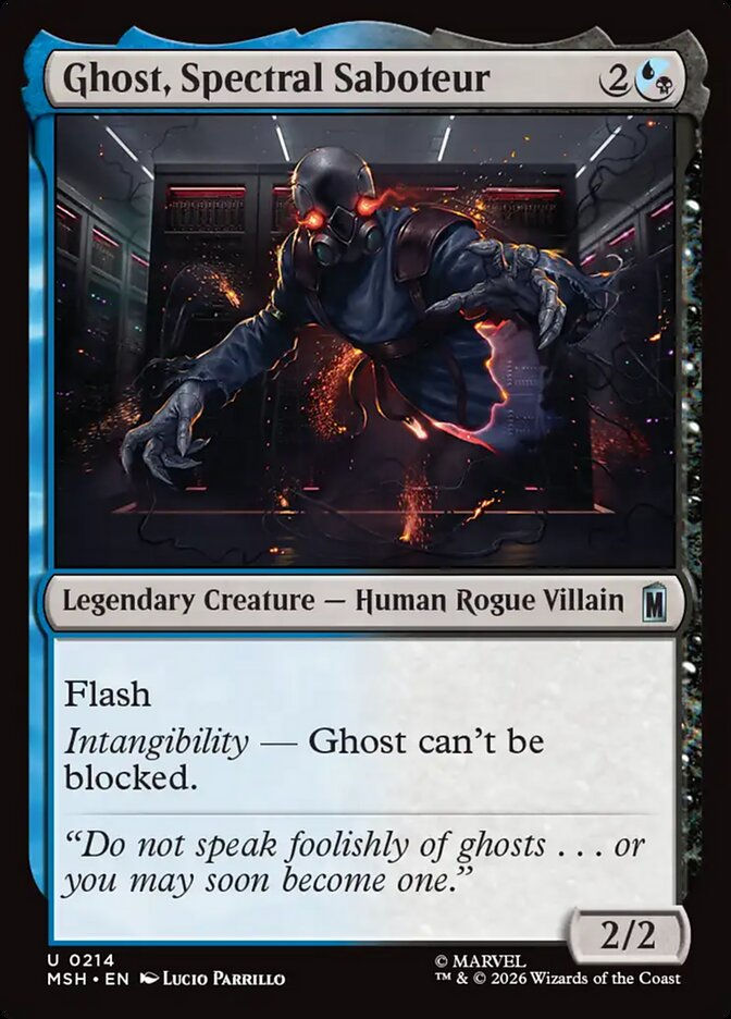 Ghost, Spectral Saboteur (MSH) (214)