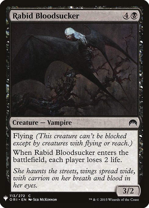 Rabid Bloodsucker (PLST) (ORI-113)