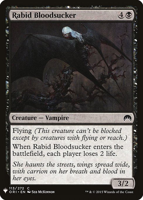 Rabid Bloodsucker (PLST) (ORI-113)
