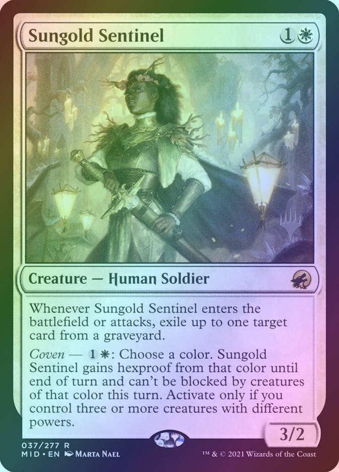 Sungold Sentinel (PMID) (37p) / Foil