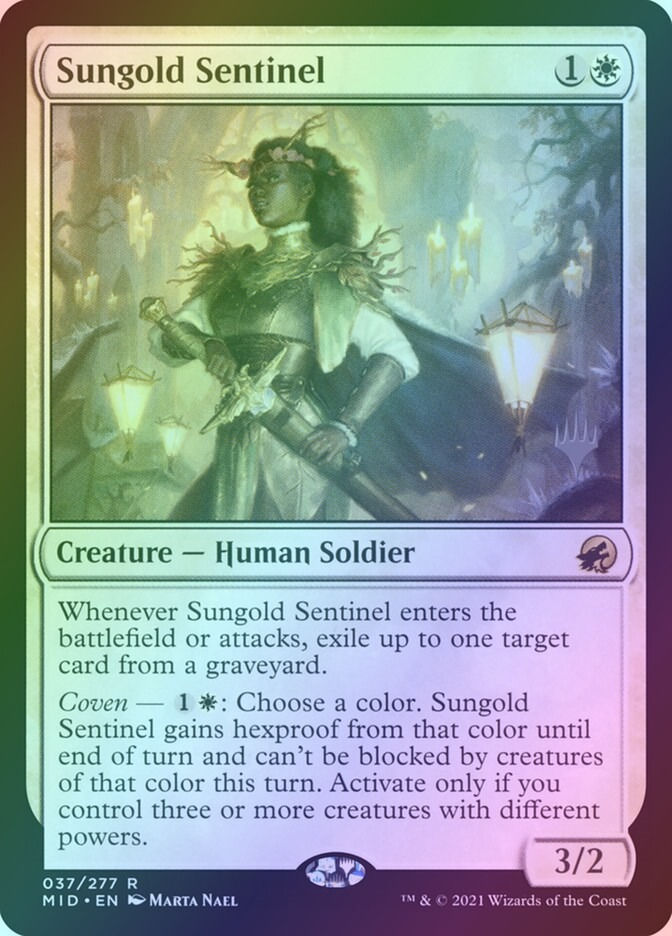 Sungold Sentinel (PMID) (37p) / Foil
