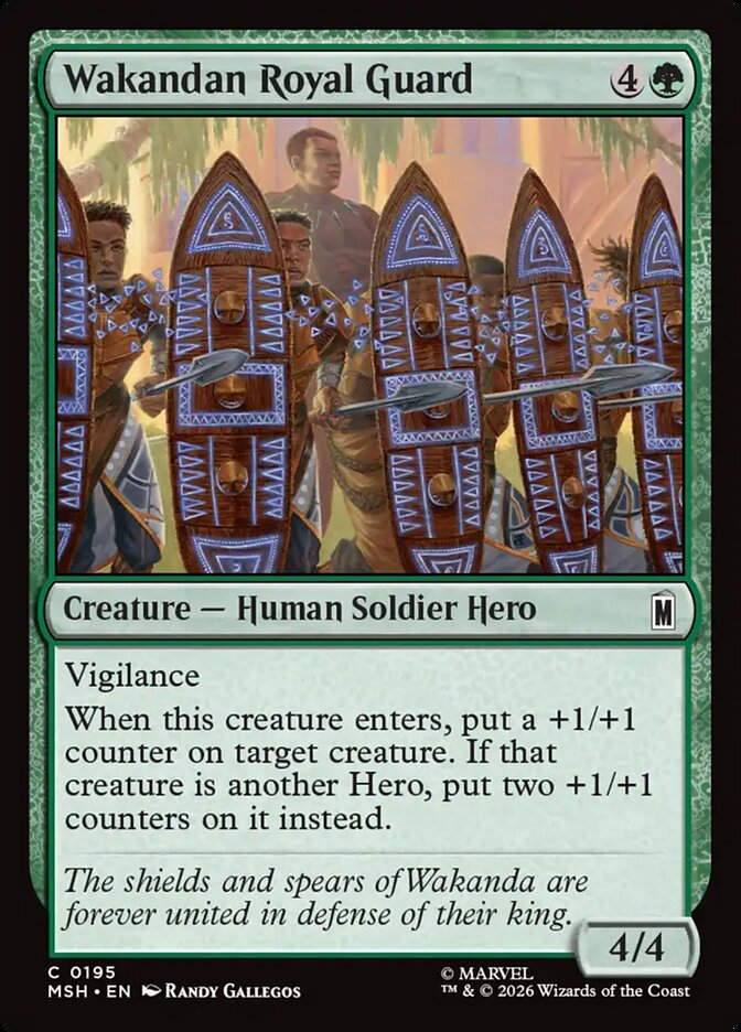 Wakandan Royal Guard (MSH) (195)