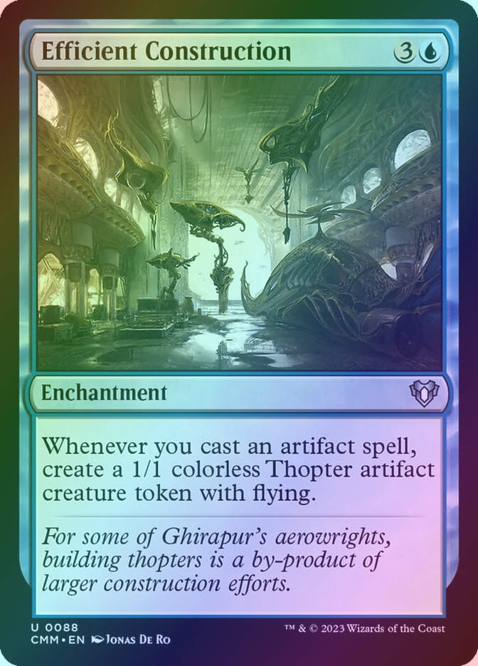Efficient Construction (CMM) (88) / Foil