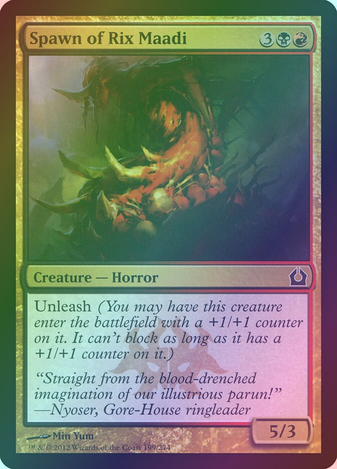 Spawn of Rix Maadi (RTR) (199) / Foil