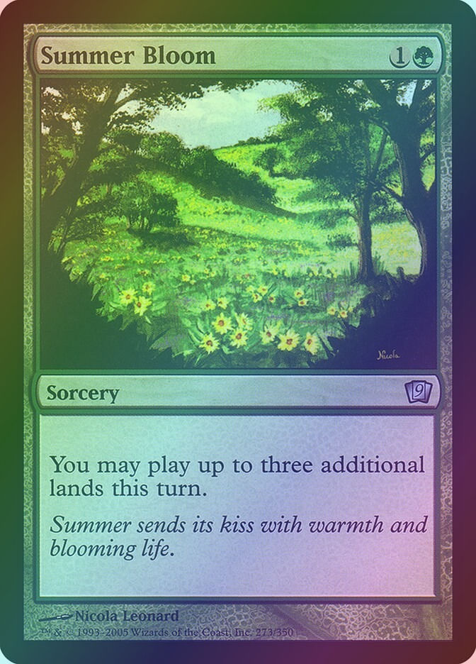 Summer Bloom (9ED) (273★) / Foil