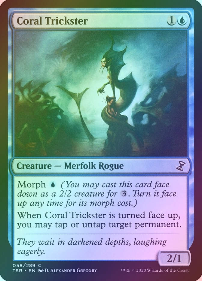 Coral Trickster (TSR) (58) / Foil