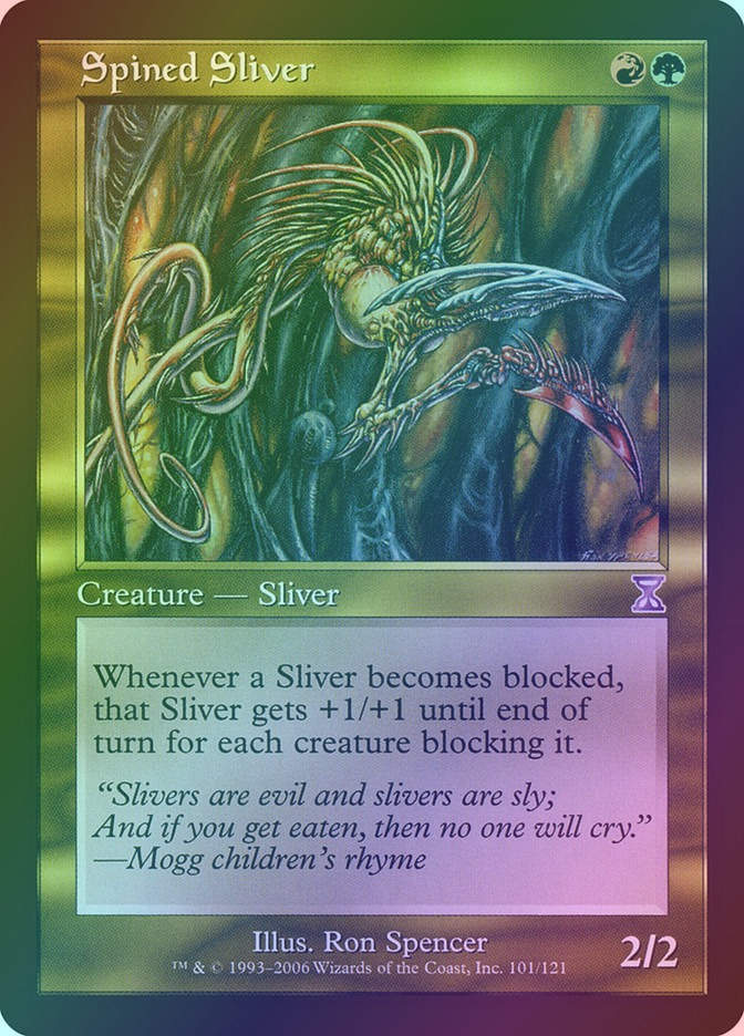 Spined Sliver (TSB) (101) / Foil