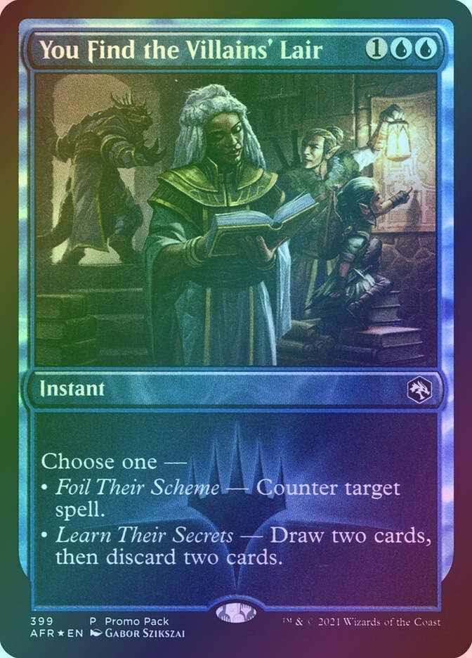 You Find the Villains' Lair (AFR) (399) / Foil