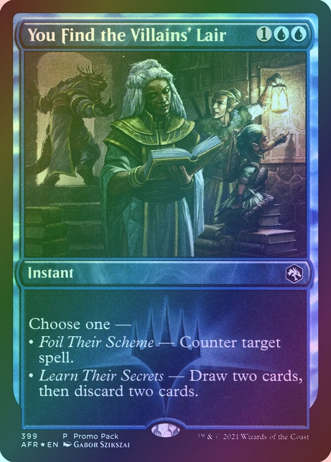 You Find the Villains' Lair (AFR) (399) / Foil
