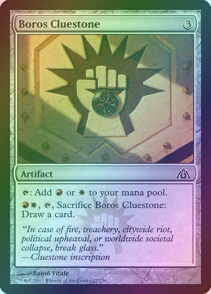 Boros Cluestone (DGM) (137) / Foil