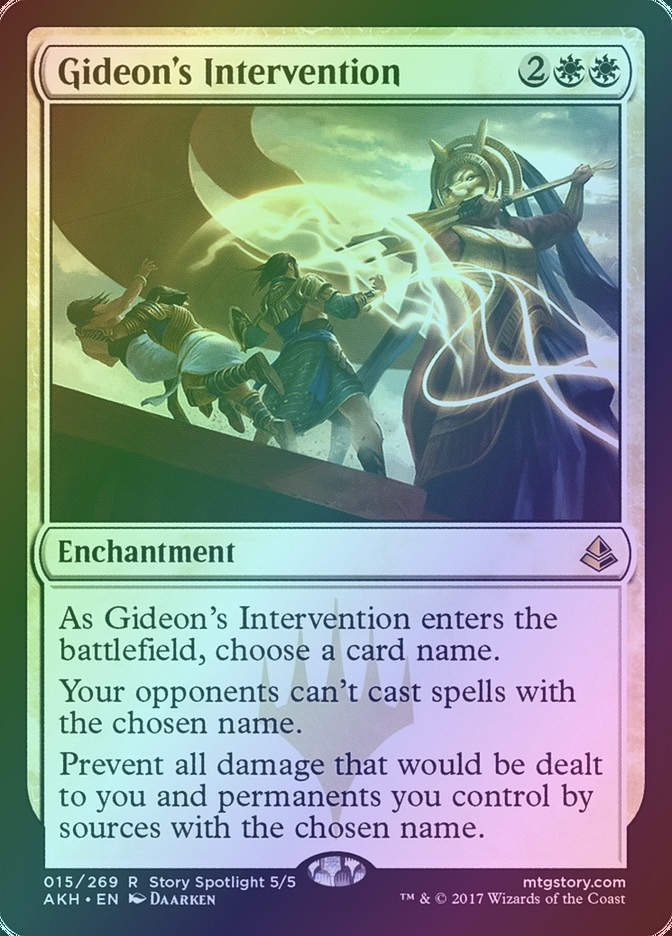 Gideon's Intervention (AKH) (15) / Foil